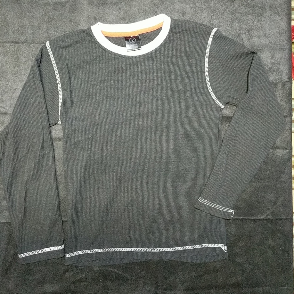 🟢Boys black thermal t-shirt